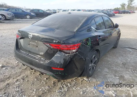 2021 Nissan Sentra Sv Xtronic Cvt from USA, damaged, VIN 3N1AB8CVXMY208292